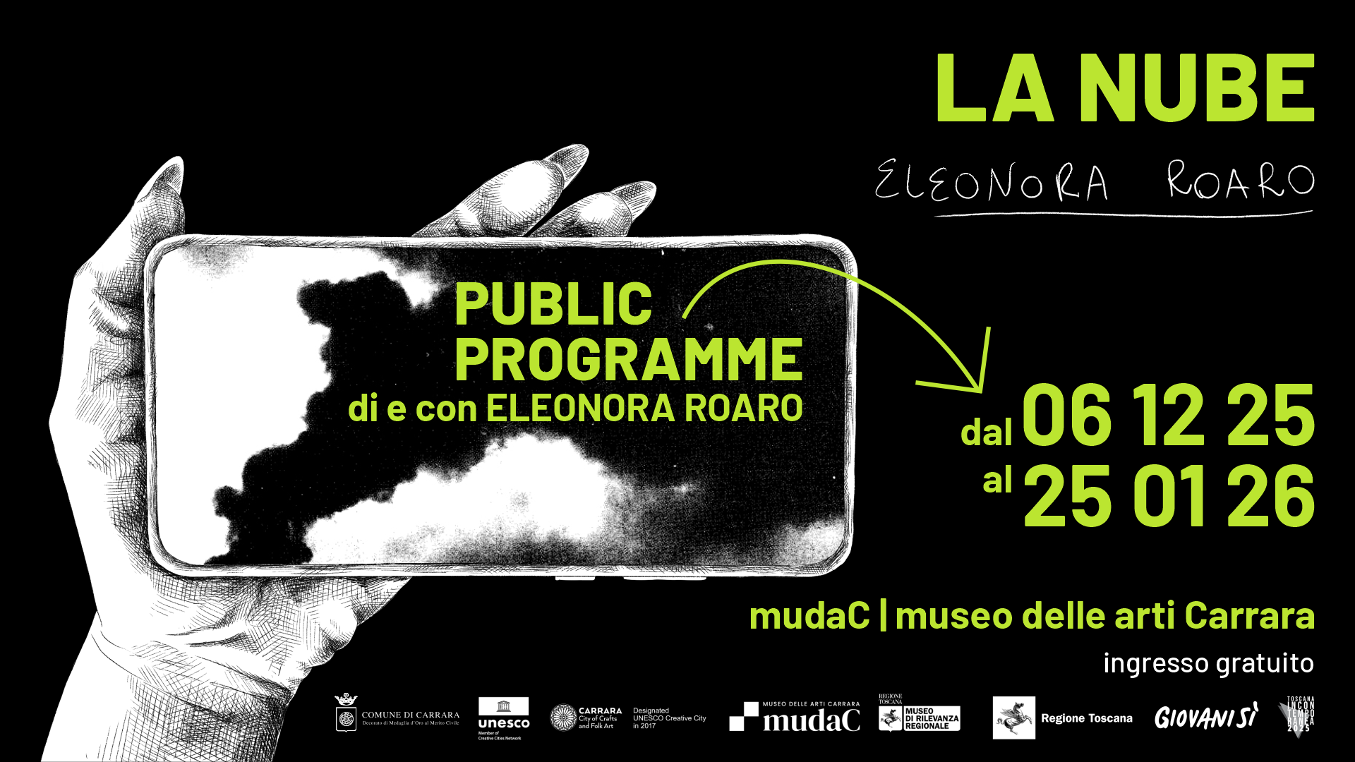 Eleonora Roaro. LA NUBE // PUBLIC PROGRAMME